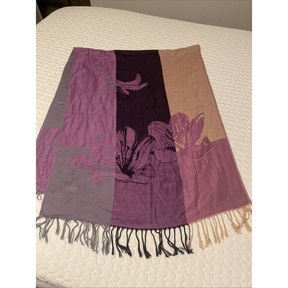 Pashmina‎ Cashmere Shawl NOS - Picture 1 of 11